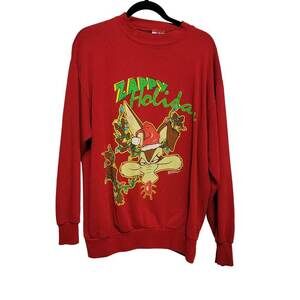 Authentic Vintage Wiley Coyote Christmas Sweatshirt